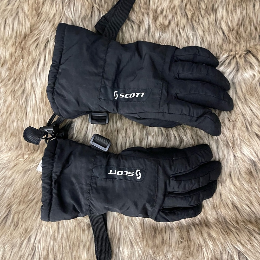 Scott Black Insulated Gloves
